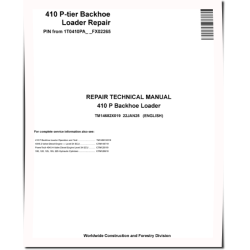 410P (SN from FX02265) Backhoe Loaders Repair Manual (TM14682X019)