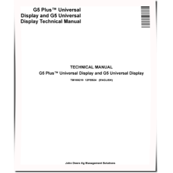 G5 Plus Universal and G5 Universal Displays Technical Manual (TM169219)