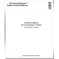 G5 CommandCenter Display Technical Manual (TM169319)