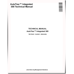 AutoTrac Integrated 300 Technical Manual (TM175419)