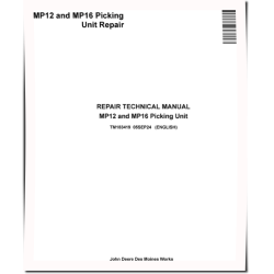MP12 and MP16 Picking Units Repair Manual (TM183419)