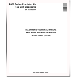 P640, P660, P670, P680 and P690 Precision Air Hoe Drill Diagnostic Technical Manual (TM183819)